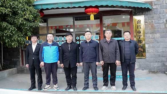 寧都縣委副書記、副縣長黃海一行蒞臨南昌寧都商會指導(dǎo)工作